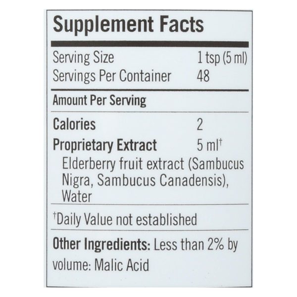 Norms Farms - Elderberry Extract - 1 Each 1-8 FZ