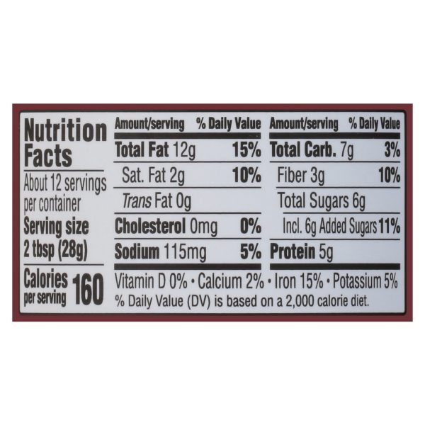 Soom - Tahini Sprd Dark Chocolate Sea Salt - Case of 6-12 OZ - Image 2