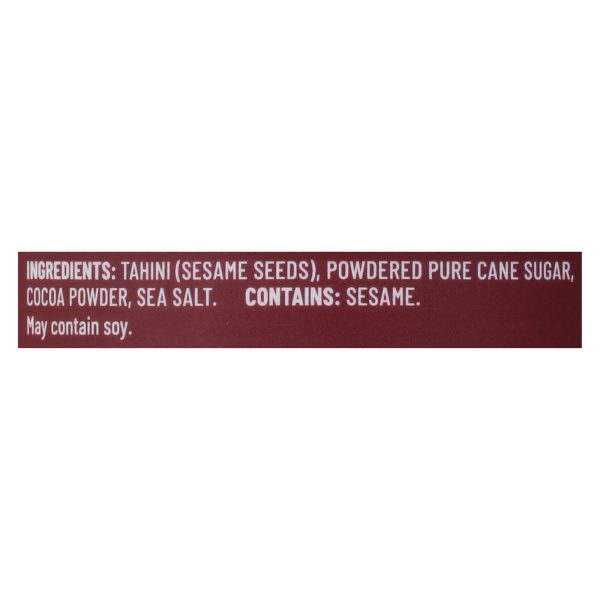 Soom - Tahini Sprd Dark Chocolate Sea Salt - Case of 6-12 OZ - Image 3