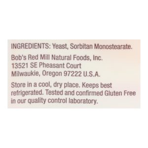 Bob's Red Mill - Yeast Active Dry - Case of 4-8 OZ