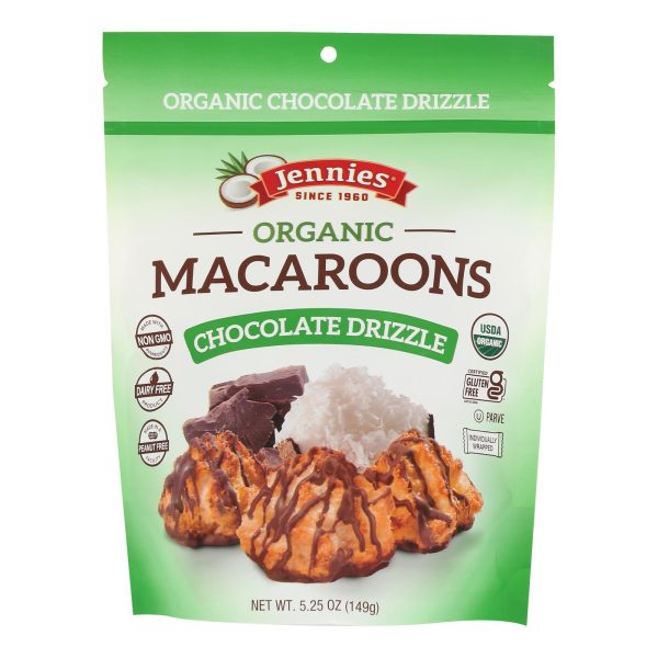 Jennies - Macaroon Chocolate Drizzle - Case of 6 - 5.25 OZ - Image 2