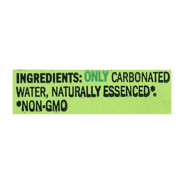 Lacroix Sparkling Water - Lime - Case of 2 - 12 Fl oz. - Image 3