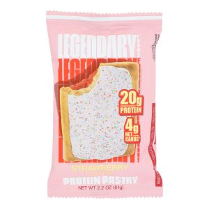Legendary Foods - Tstr Pastry Strawberry - Case of 10-2.2 OZ