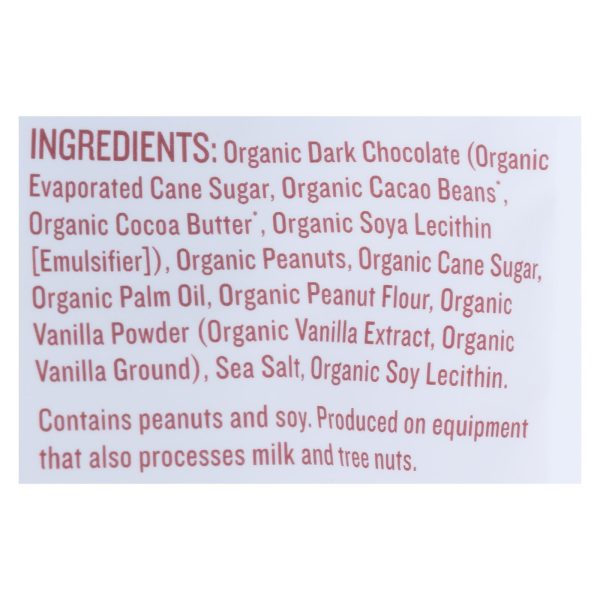 Justin's Nut Butter Peanut Butter Cups - Organic - Dark Chocolate - Mini - Case of 6 - 4.7 oz. - Image 3