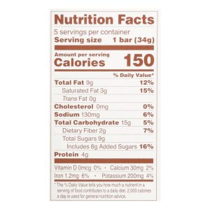 Simple Mills - Bar Sft Baked Peanut Butter Chocolate Chip - Case of 6-5.99 OZ
