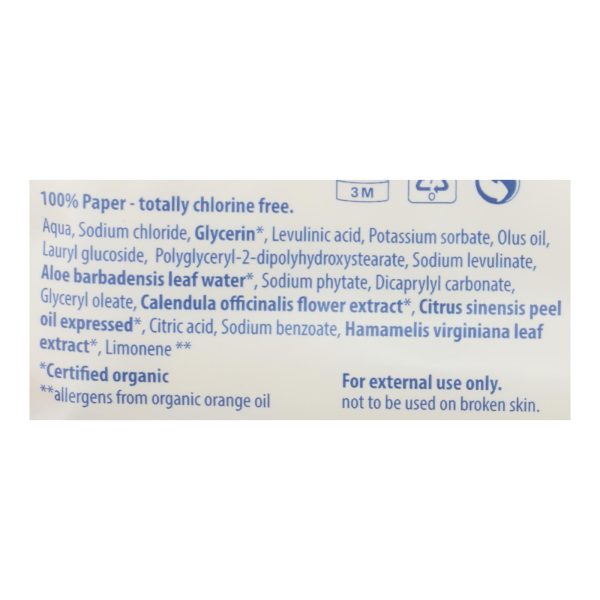 Natracare - Moist Tissue Safe 2 Flush - 1 Each-30 CT - Image 2