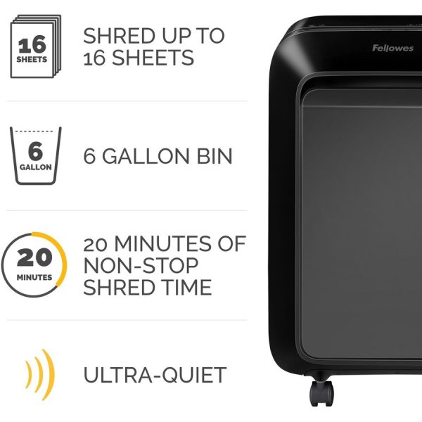 Fellowes Powershred LX210 Micro Cut Shredder - Image 2