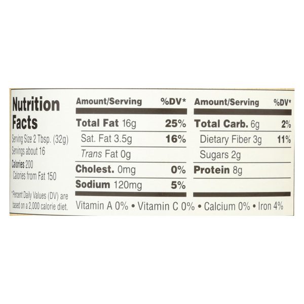 Woodstock Organic Easy Spread Peanut Butter - Smooth - Case of 12 - 18 oz. - Image 2