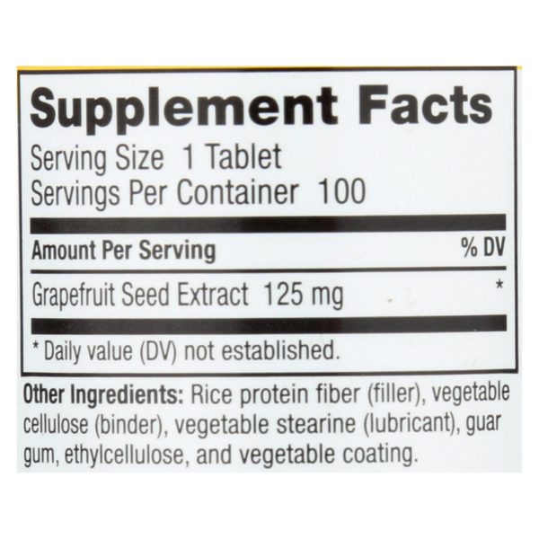Nutribiotic - Supp Grapefruit Seed Extrct 125 - 1 Each 1-100 CT - Image 3
