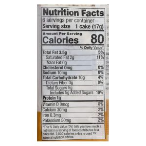 Element Organic Dipped Rice Cakes - Milk Chocolate - Case of 6 - 3.5 oz