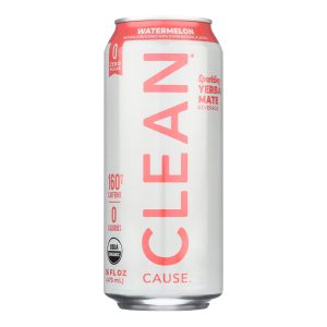 Clean Cause - Yerba Mate Watermelon - Case of 12-16 FZ
