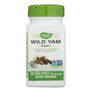 Nature's Way - Wild Yam Root - 425 mg - 100 Capsules
