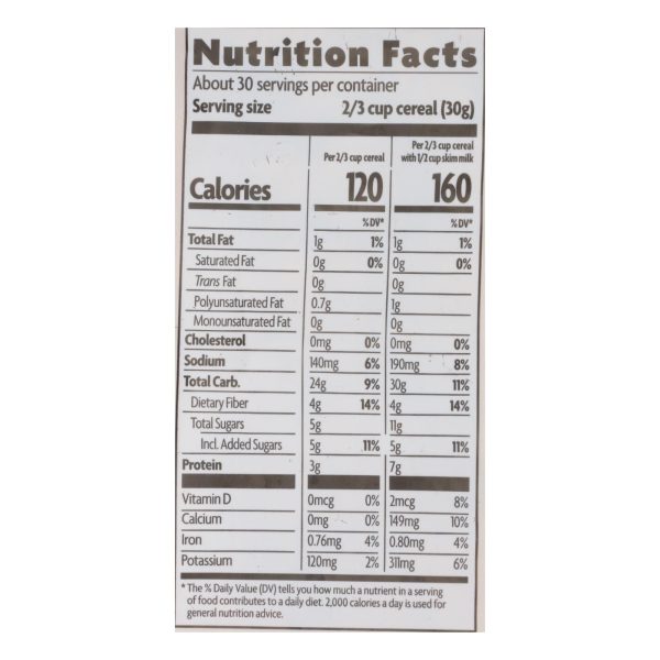 Nature's Path Organic Flax Plus Cereal - Cinnamon - Case of 6 - 32 oz. - Image 3