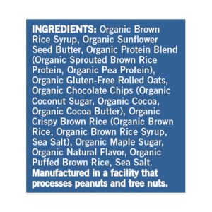 Gomacro - Bar Oatmeal Chocolate Chips - Case of 7-4/2.3 OZ