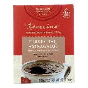 Teeccino - Mush Tea Turkey Tl Astr - Case of 6-10 BAG