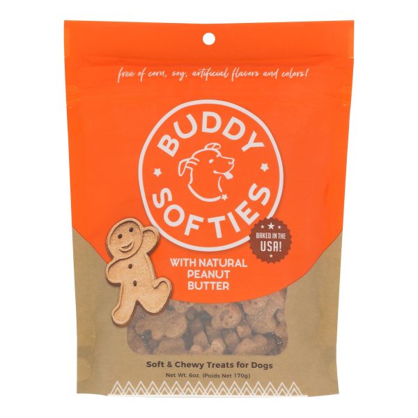 Cloud Star - Buddy Biscuits Soft and Chewy Treats - Peanut Butter - Case of 12 - 6 oz. - Image 3