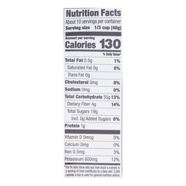 Made In Nature - Banana Dried - Case of 6-12 OZ