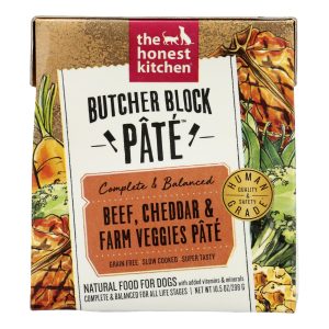 The Honest Kitchen - Dog Fd Pate Beef Cheddar - Case of 6-10.5 OZ