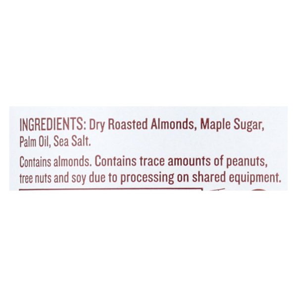Justin's Nut Butter Almond Butter - Maple - Case of 6 - 16 oz. - Image 2