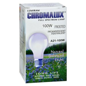 Chromalux Light Bulb Frosted-100W - 1 Bulb