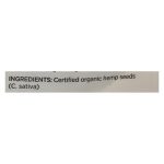 Navitas Naturals Hemp Seeds - Organic - Shelled - 8 oz - case of 12