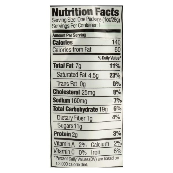 Tate's Bake Shop Itsy Bitsy Crispy Chocolate Chip Cookies  - Case of 12 - 1 OZ - Image 2