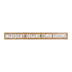 Spicely Organics - Cumin Organic Ground - Case of 2-17 Ounces