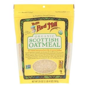 Bob's Red Mill - Oatmeal - Organic Scottish  - Case of 4 - 20 oz.