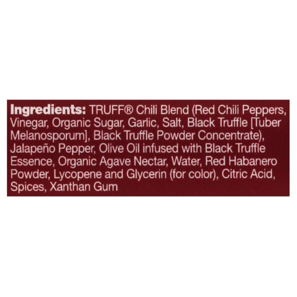 Truff - Hot Sauce Black Trf Htr Mini - Case of 6-1.5 OZ