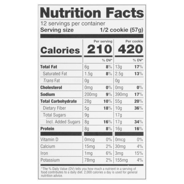 Lenny and Larry's The Complete Cookie - Peanut Butter - 4 oz - Case of 12 - Image 3