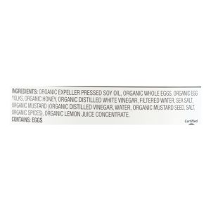 Spectrum Naturals Organic Mayonnaise with Cage Free Eggs - Case of 12 - 32 oz.