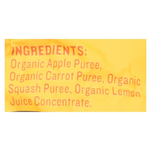 Peter Rabbit Organics Veggie Snacks - Carrot Squash and Apple - Case of 10 - 4.4 oz. - Image 3