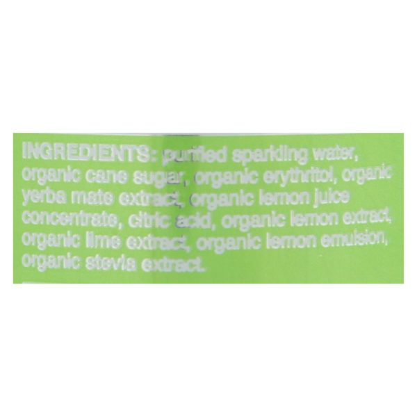 Clean Cause - Yrba Mte Lemon Lime Cln - Case of 12 - 16 FZ