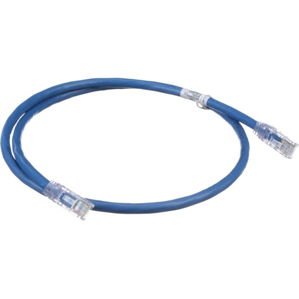 PanNet Patch Cord, 24 AWG, Cat. 6A, RJ45, 7 ft., Yellow - Image 3