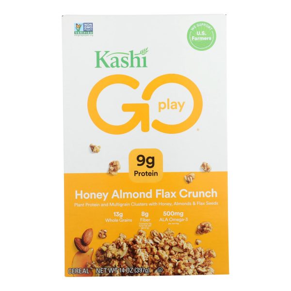 Kashi Cereal - Multigrain - Golean - Crunch - Honey Almond Flax - 14 oz - case of 12 - Image 3