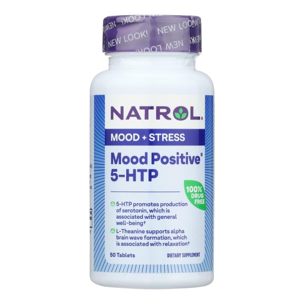 Natrol Mood Positive 5-HTP - 50 Tablets