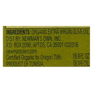 Newman's Own Organics Organic Olive Oil  - Case of 6 - 16.9 Fl oz.