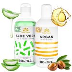 Bella Verde Pre and Post Waxing Care   Home Kit for Women and Men   Pack of 2 Pre & Post Wax Spray   Care for Brazilian Body Legs Eyebrows Face Lips Armpits