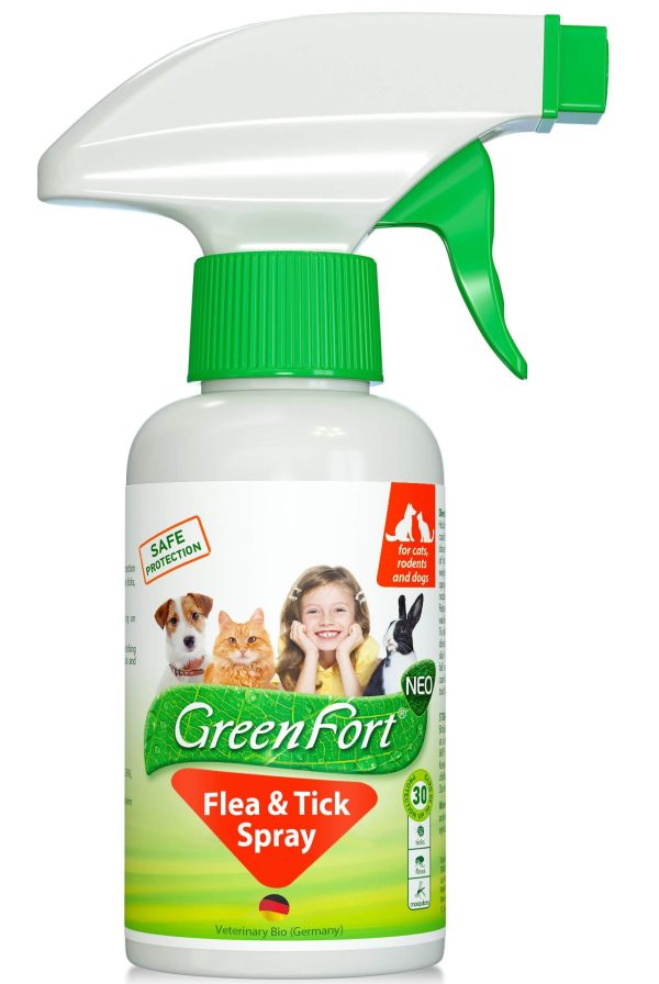 Natural Flea and Tick Home Spray for Dogs Cats & Ferret   Mosquito Bug Repellent & Carpet Flea Killer   Pet Pest Control & House Flea Treatment Indoor   Organic Prevention for Safe