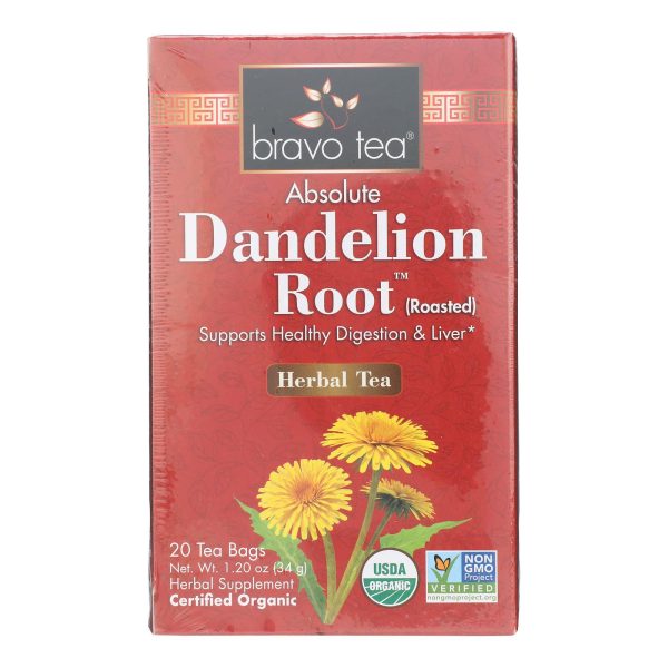 Bravo Teas&herbs - Tea Dandelion Root - 1 Each-20 BAG - Image 2