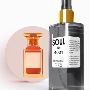 SOUL No. 4001 Impression Bitter peach| Perfume for Women | Women Eau de Parfum | Spray 4.0 Fl Oz   120 ml | Long Lasting Fragrance| Christmas Gifts for Women