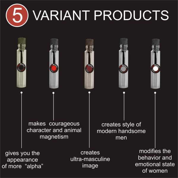 Pheromone Cologne for Men   5 Male Pheromone Perfumes x 2ml   Pheromone Perfume Set   Great Holiday Gift - Image 3