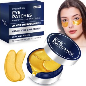 Under Eye Patches For Puffy Eyes And Dark Circles   30 Pair Eye Masks Anti Aging Collagen Hyaluronic Acid  Under Eye Mask for Removing Dark Circles Puffiness & Wrinkles Refresh Your Skin