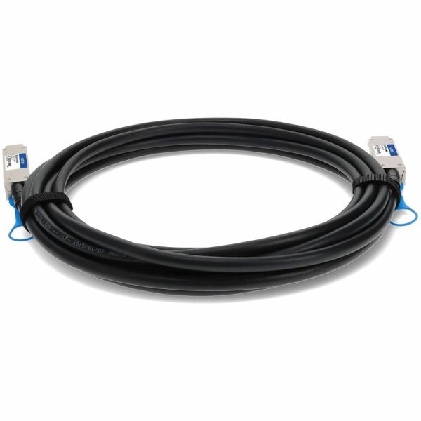 AddOn Cisco Meraki MA-CBL-40G-50CM Compatible TAA Compliant 40GBase-CU QSFP+ to QSFP+ Direct Attach Cable (Passive Twinax, 0.5m) - Image 4
