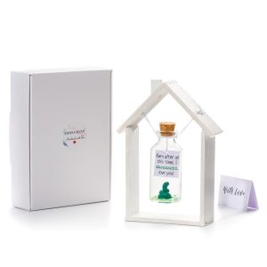 Anniversary Present for Her & Him Valentines Day Romantic Gift to Boyfriend Girlfriend Message I Love You Gifts Wife Husband (Snake in Big Bottle I Sssssstill Love You In Wooden Frame)