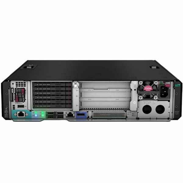 HPE ProLiant DL145 Gen11 2U Rack Server - 1 EPYC 8124P 2.45 GHz - 64 GB RAM - 12Gb/s SAS Controller - Image 5