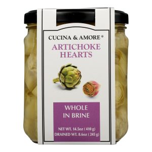 Cucina & Amore - Artichokes Whole In Brine - Case of 6 - 14.5 OZ