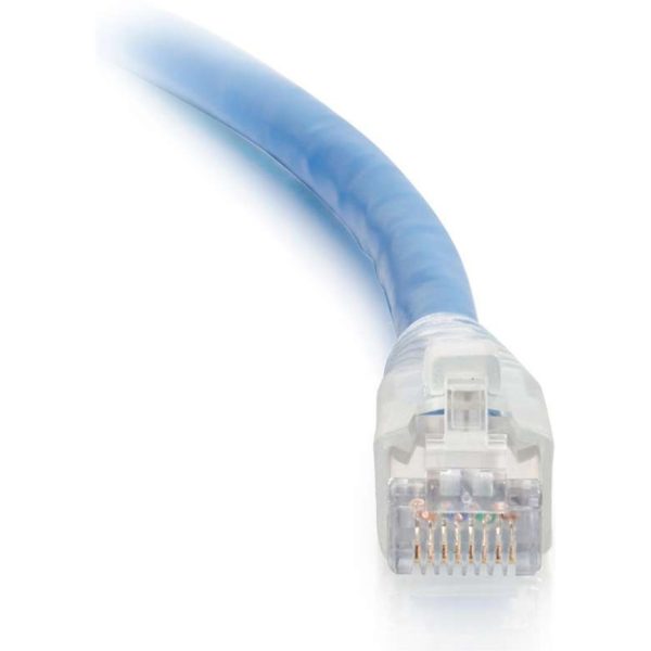 C2G 75ft HDBaseT Cat6a Discontinuous Shielded Ethernet Cable - Cat6a Network Patch Cable - PoE - TAA Compliant - Blue - Image 3