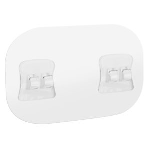 2 Pack Shower Caddy Adhesive Strips Strong Replacement Adhesives for Shelves Caddies Racks and Basket Holders