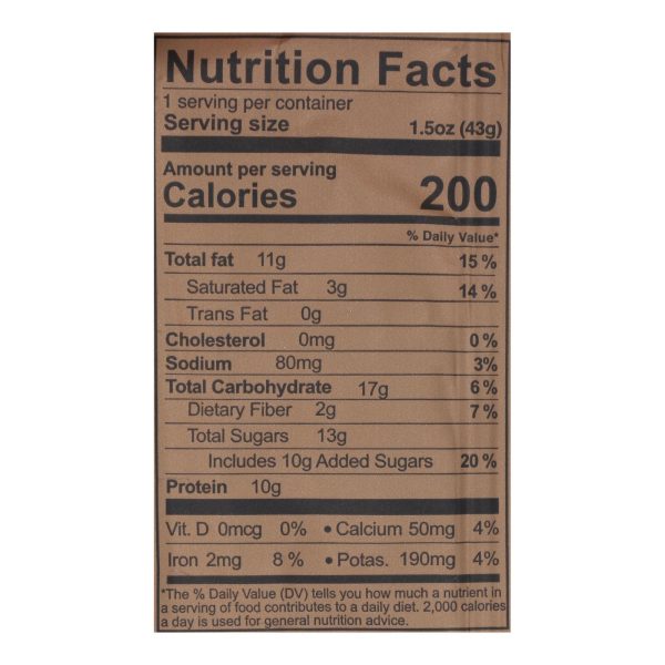 Kize Concepts - Energy Bar Raw Cookie Dough - Case of 10-1.5oz - Image 3